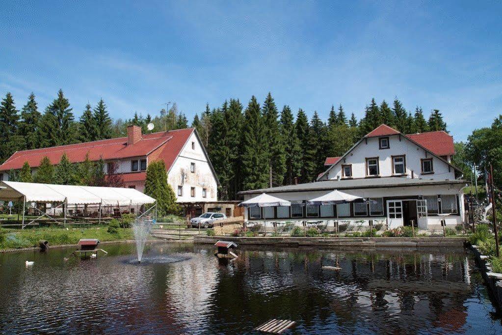 Pension Waldschanke Geyer Exterior foto